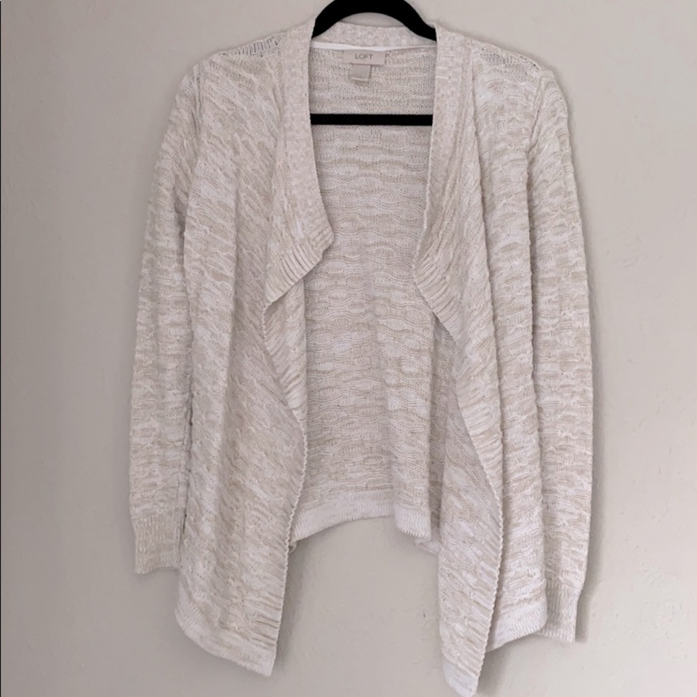Loft Knit Cream Sweater